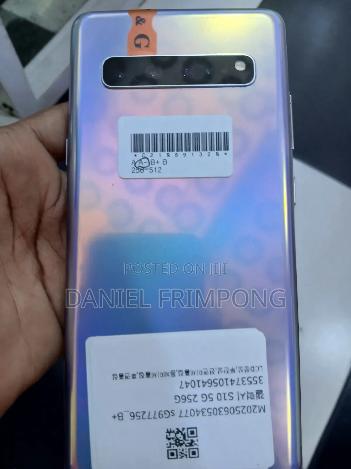 Samsung Galaxy S10 5G 256 GB Blue