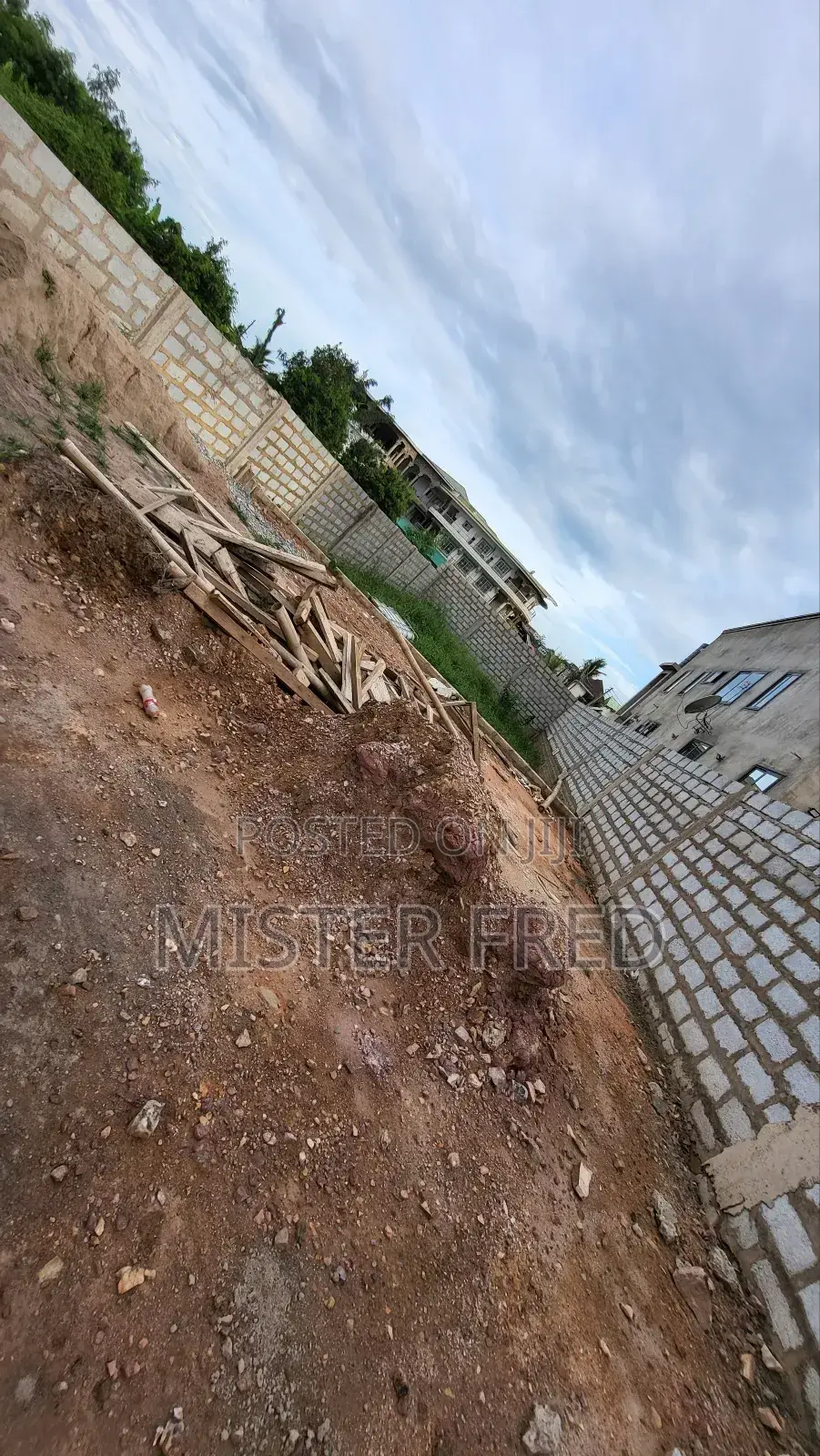 Fenced Land for Sale at Old Barrier