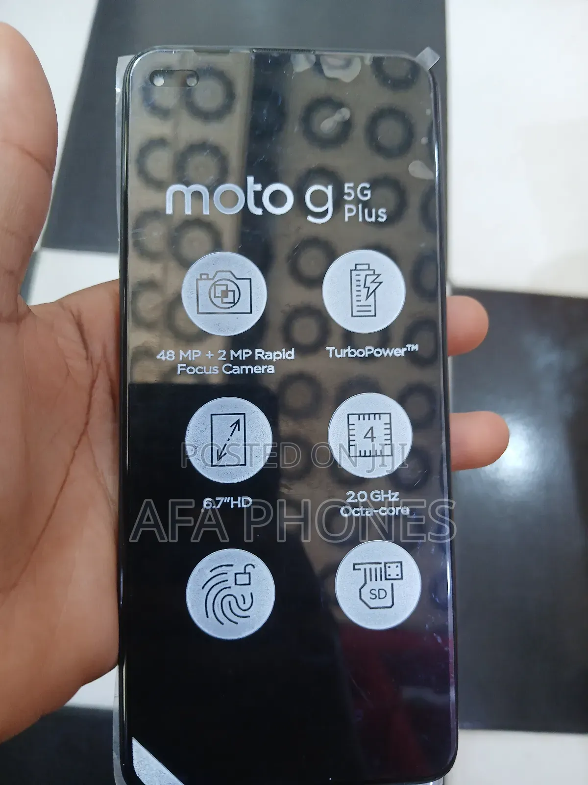 Motorola Moto G 5G Plus 128 GB Black