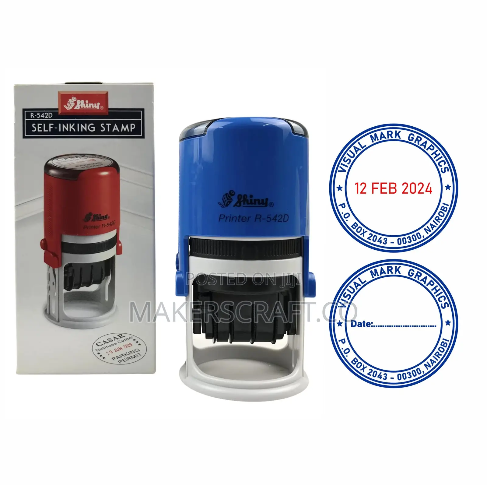 Stamp / Self Ink Round Stamps, Customized