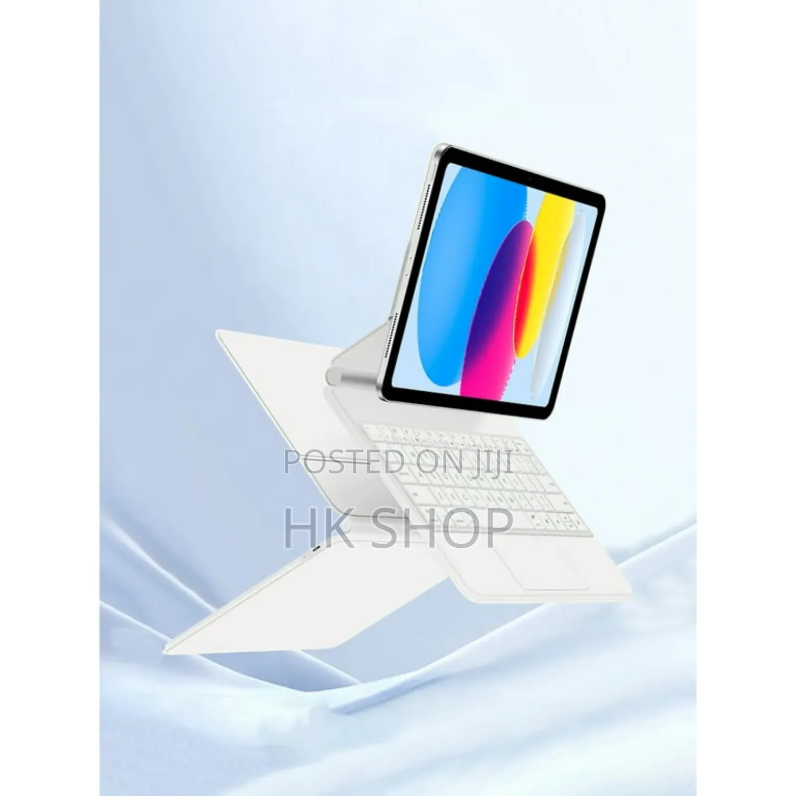White Magic Keyboard For Apple iPad 11th Generation A16 2025