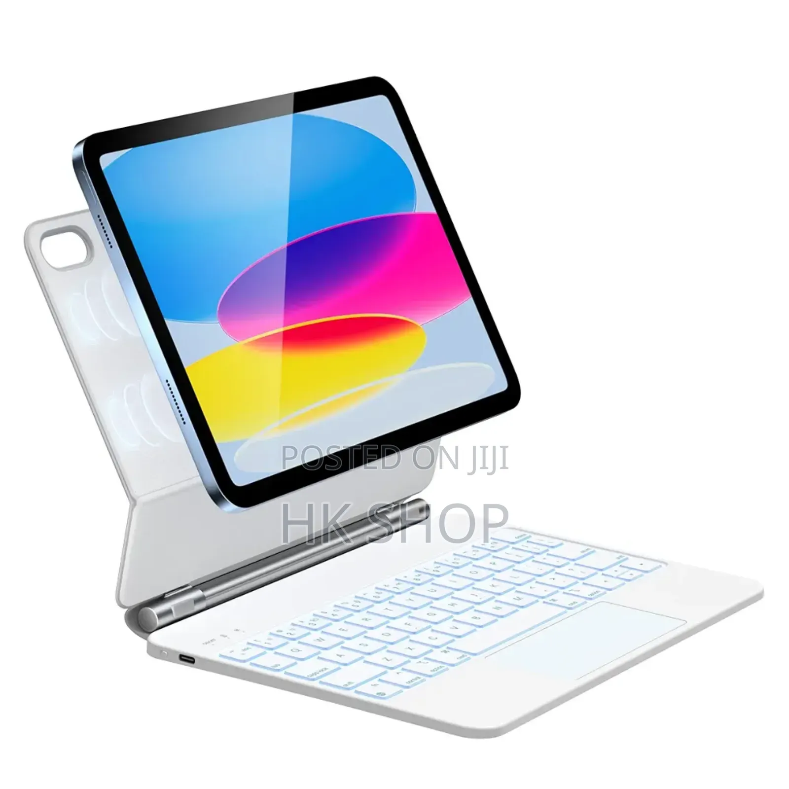White Apple iPad Magic Keyboard For 10th Generation 10.9" 2022
