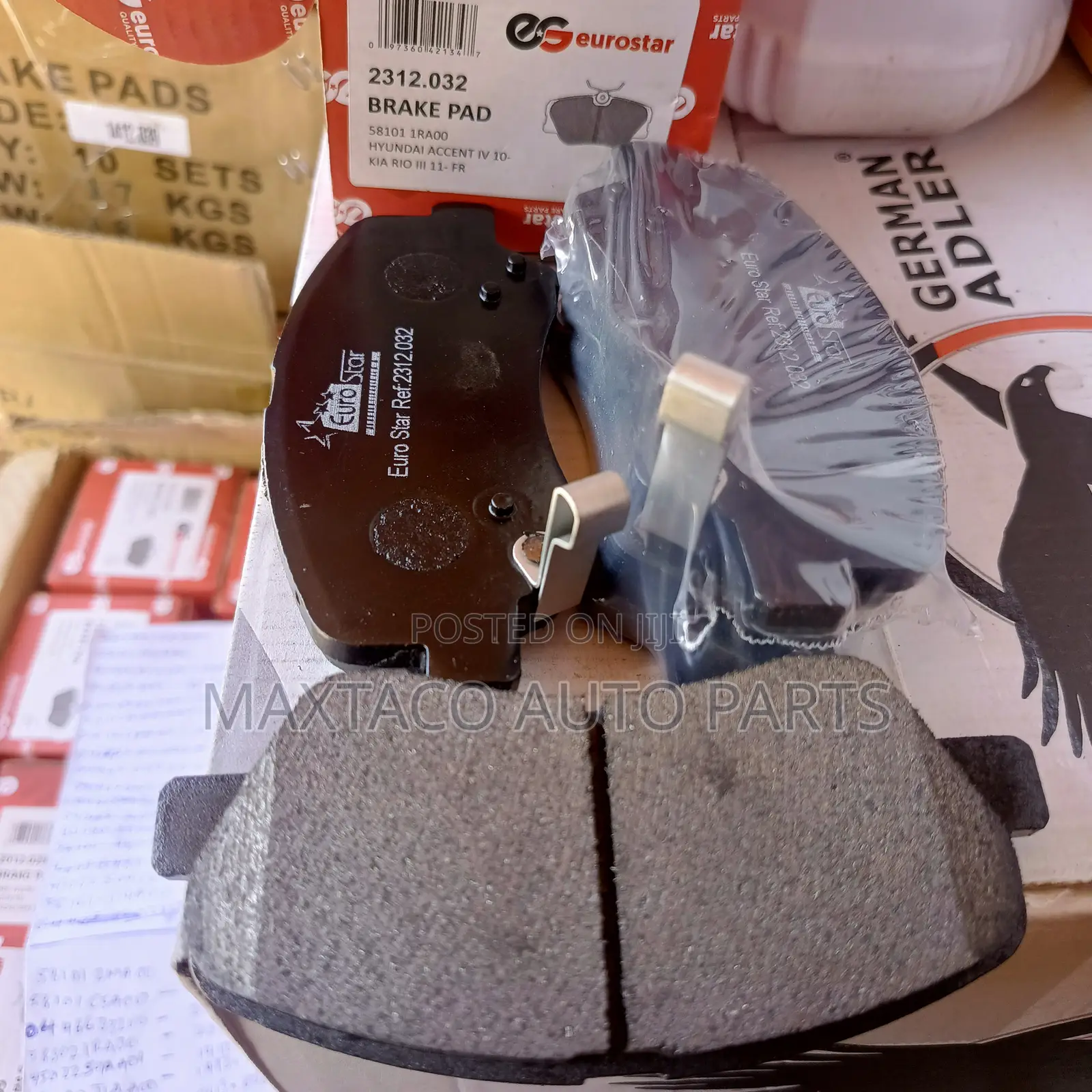 Eurostar 58101-1ra00 Brake Pad for Hyundai Accent