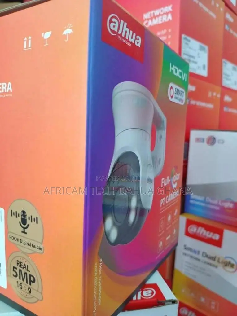 Dahua 5mp Full-color Hdcvi Fixed-focal Pt Camera