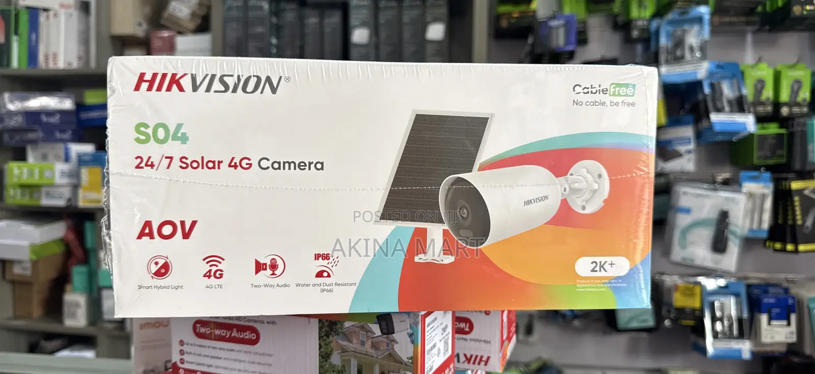 Hikvision 4g Solar Camrea Aov S04