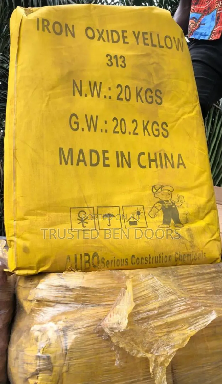 Yellow Iron Oxide Color Pigment For Concrete Works