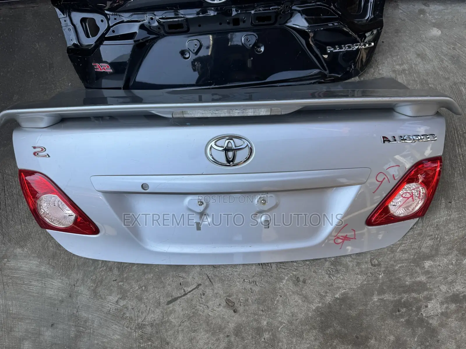 Toyota Corolla 2011 Boot