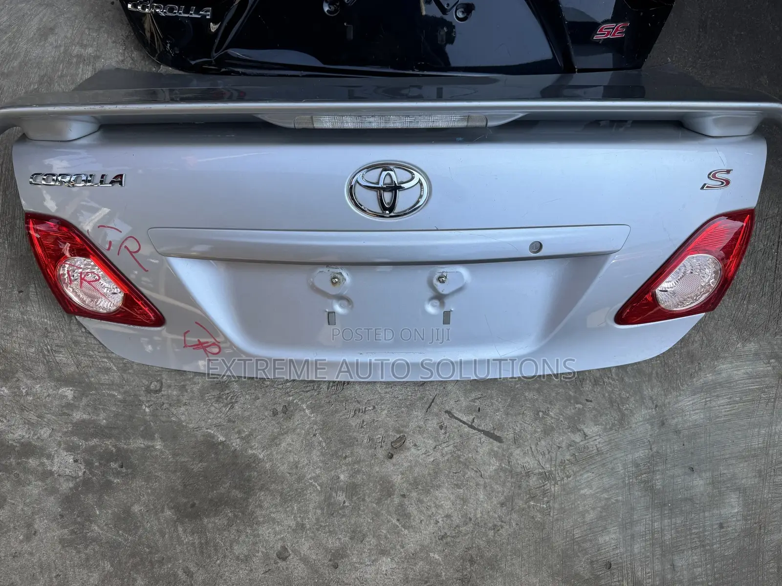 Toyota Corolla 2011 Boot