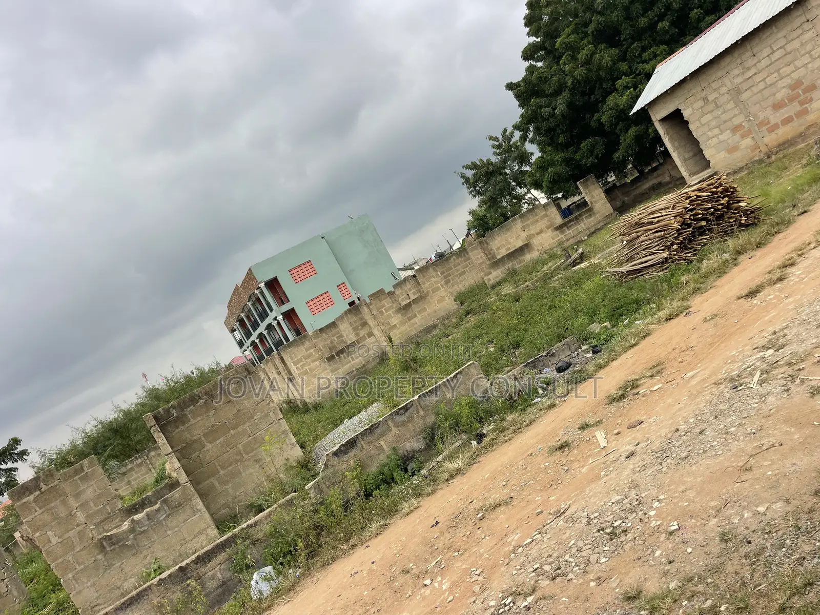 1 Half Plot for Sale at Amasaman Sonitra Going for 550,000 Cedis