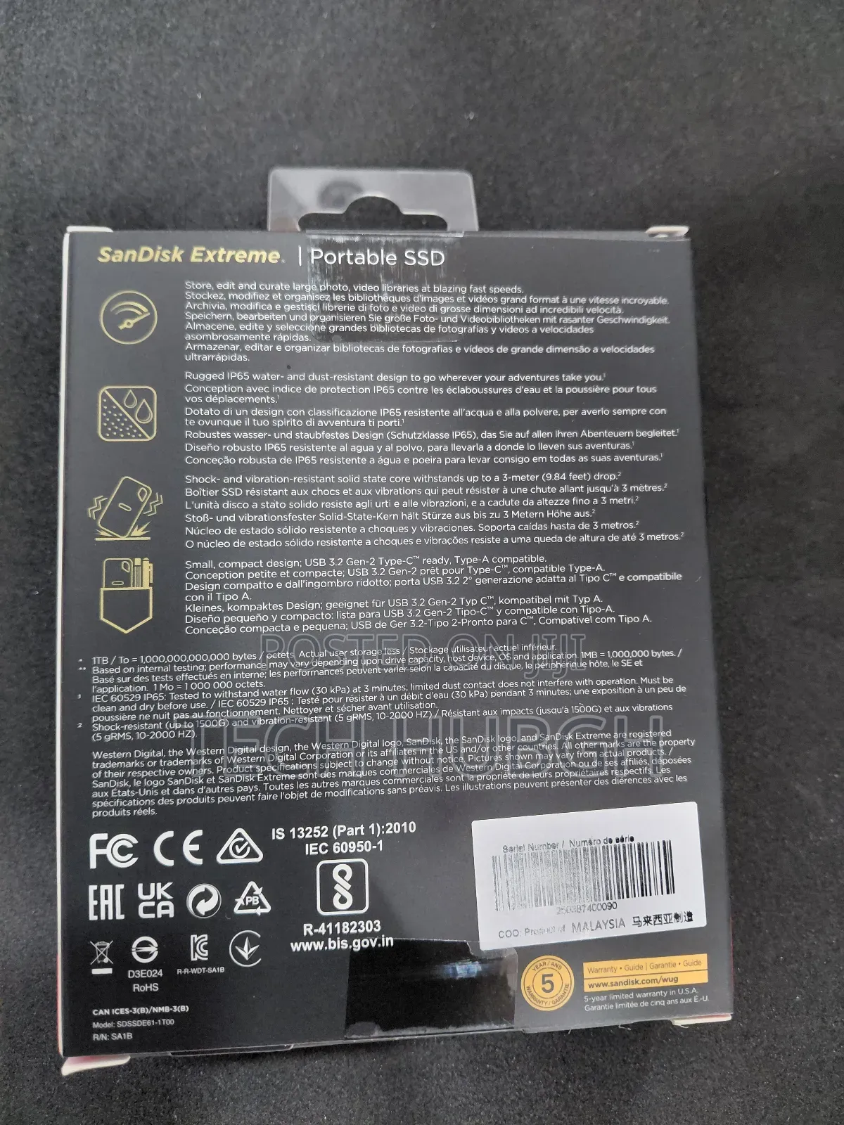 Sandisk Extreme Portable Ssd 1tb