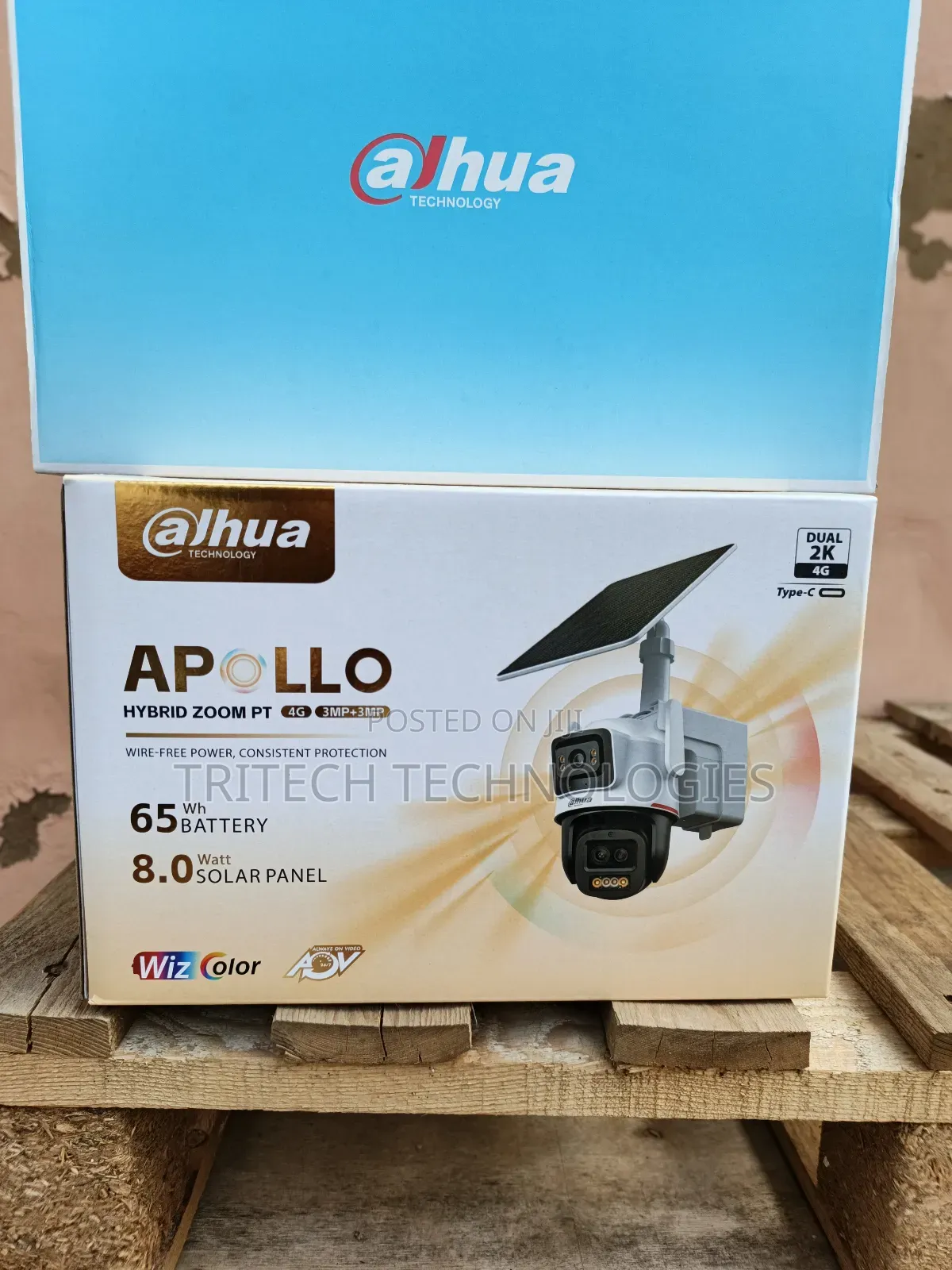 Dahua Ipc-Pts2649c 3+3mp Wizcolor Hybrid-Zoom Pt 4g Solar Power Camera