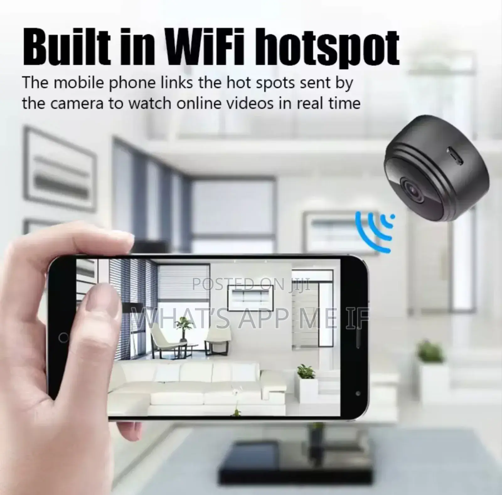 9 Wifi Mini Camera Wireless Video Recorder Voice Recorder Security
