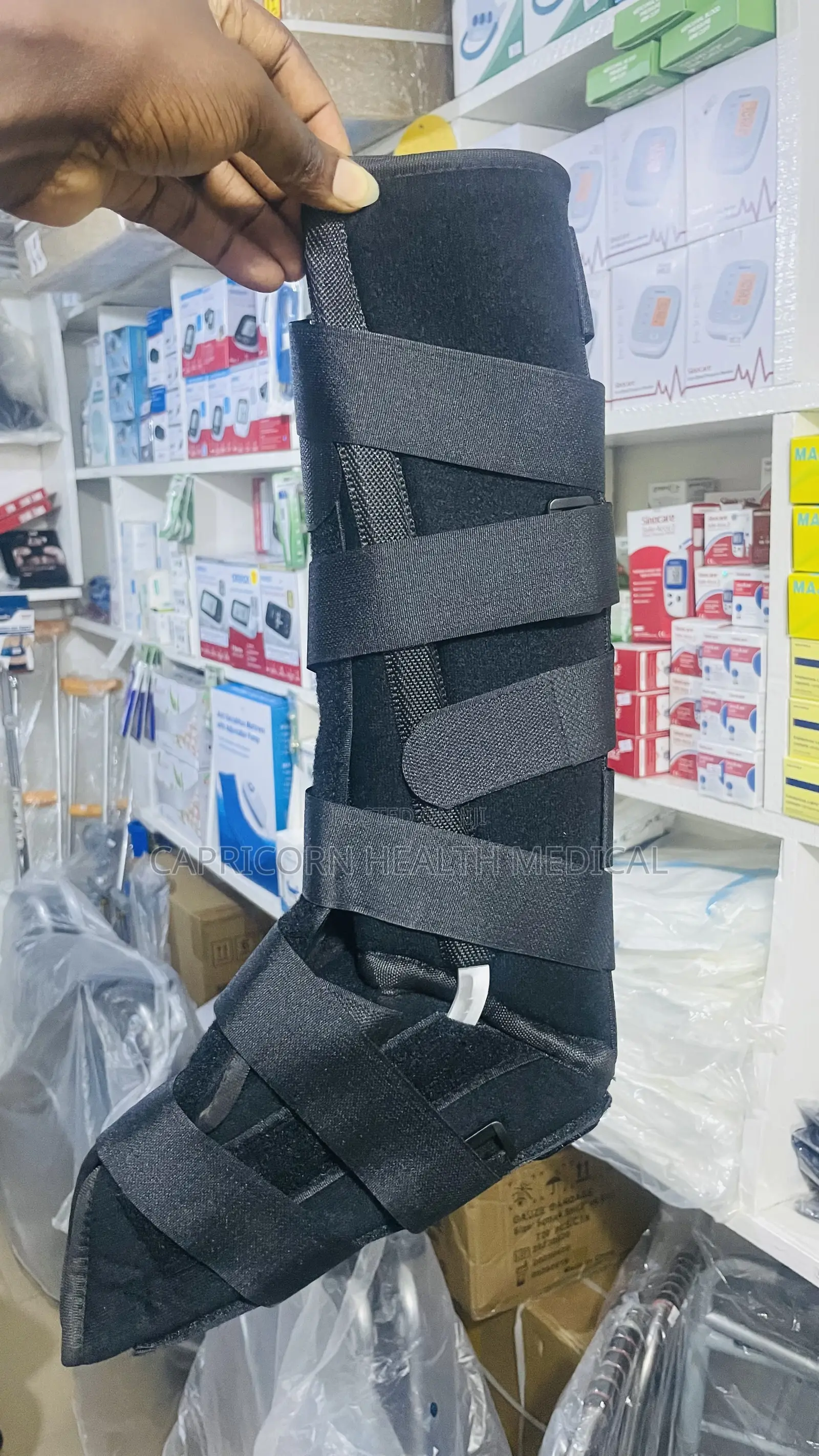 Rigid Leg Splint Support Or Fracture Boot