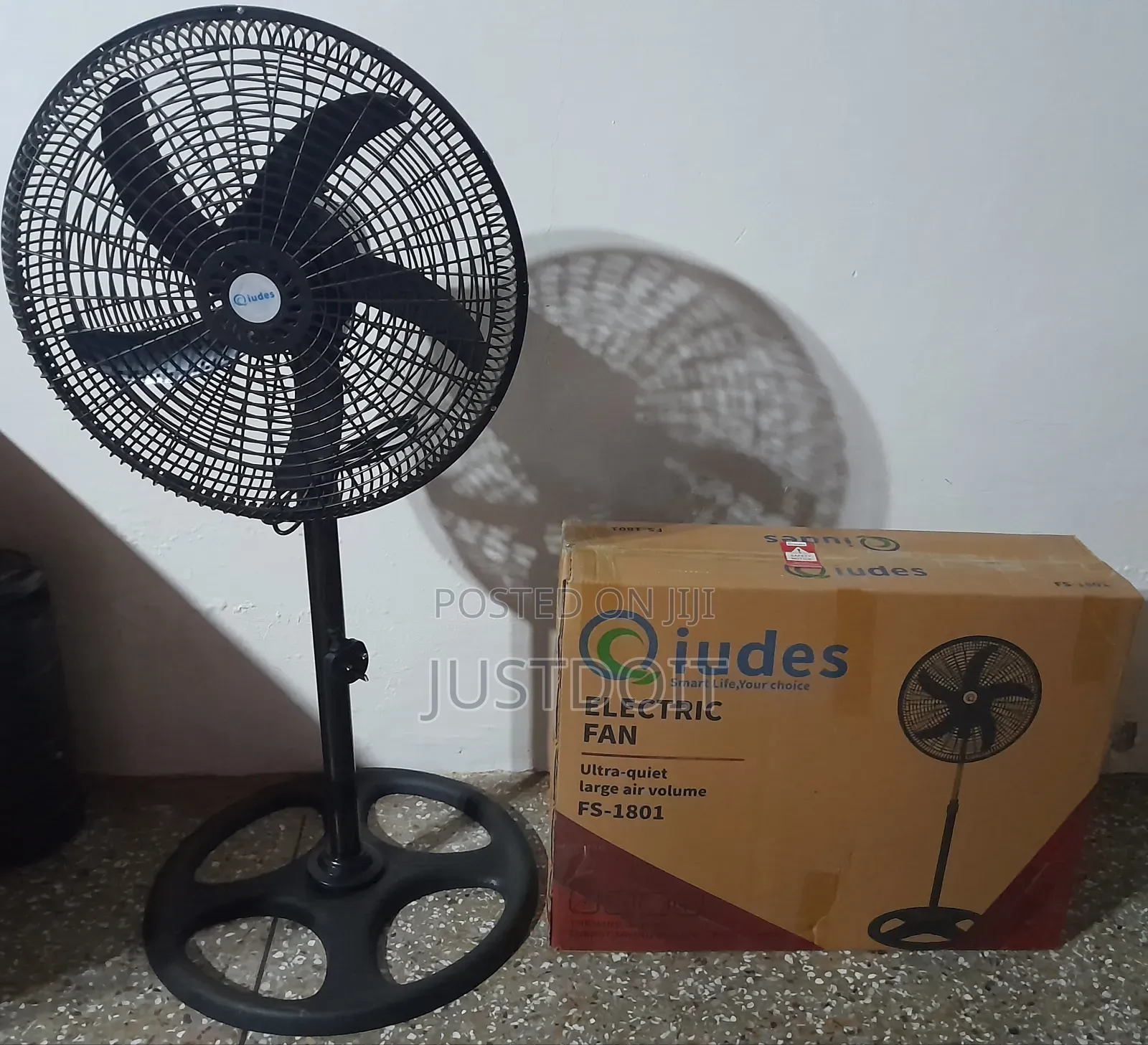 2 Standing Fans in 1 Box