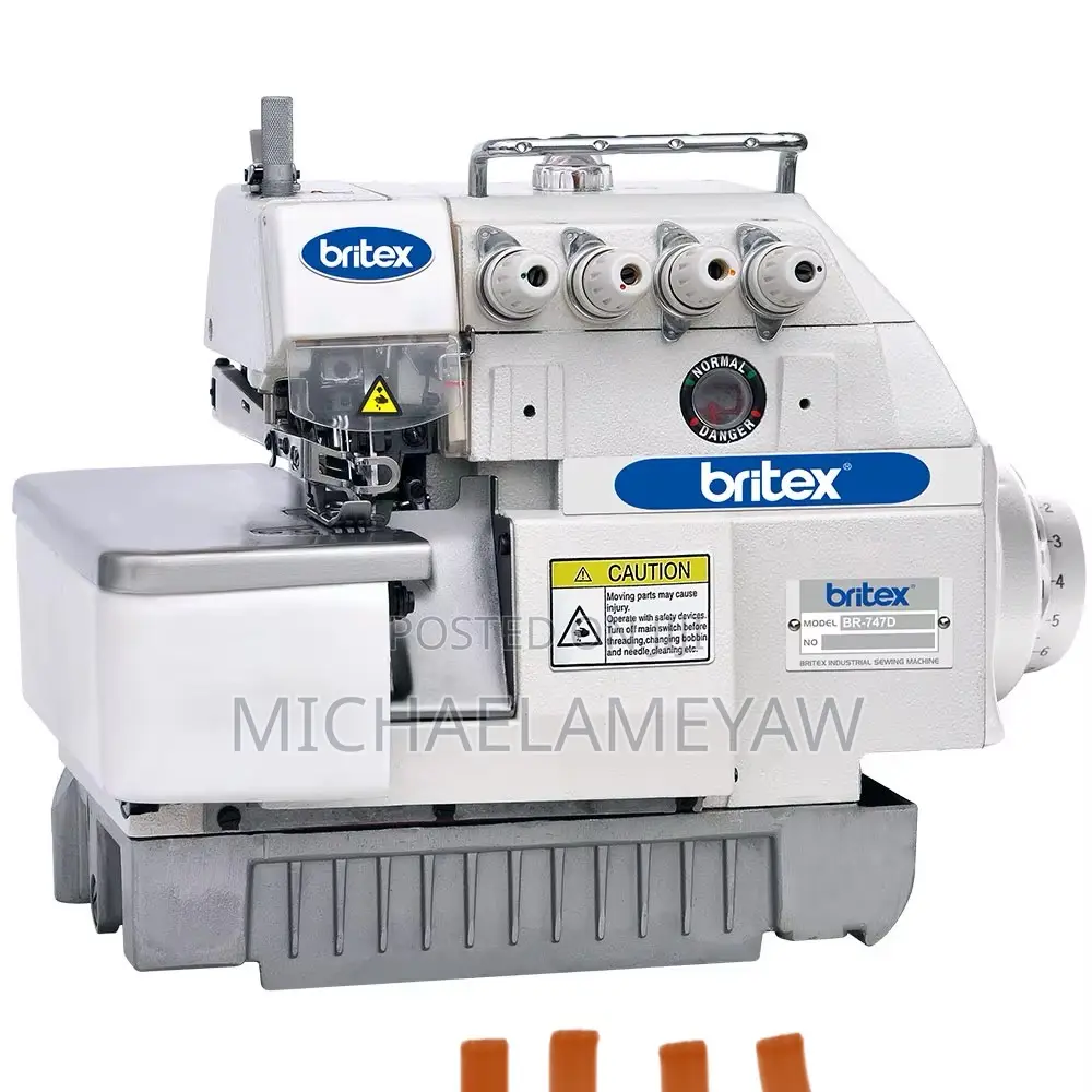 Britex 747d Overlock Knitting Machine