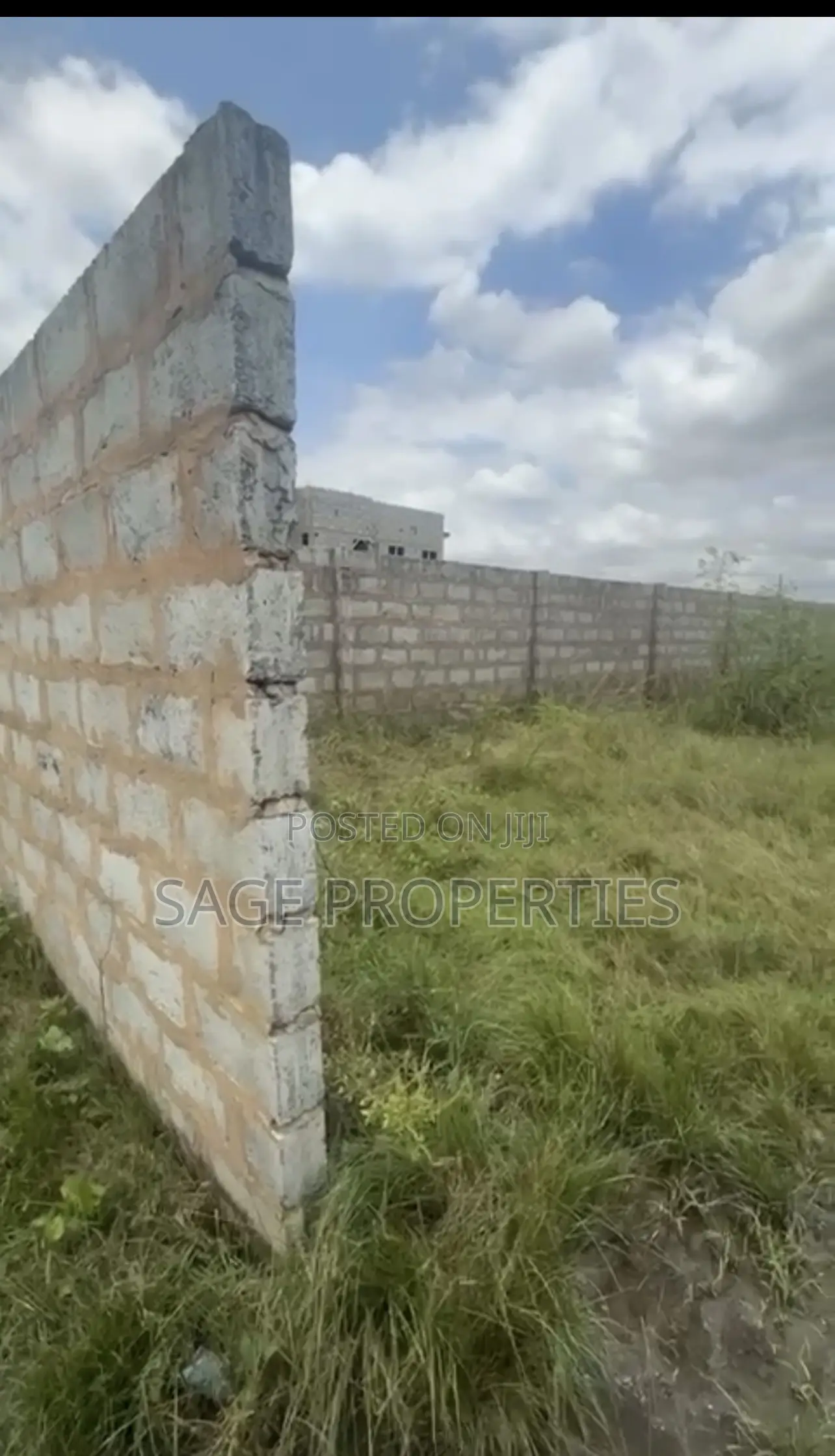 Fully Walled One Plot of Land at Katamanso