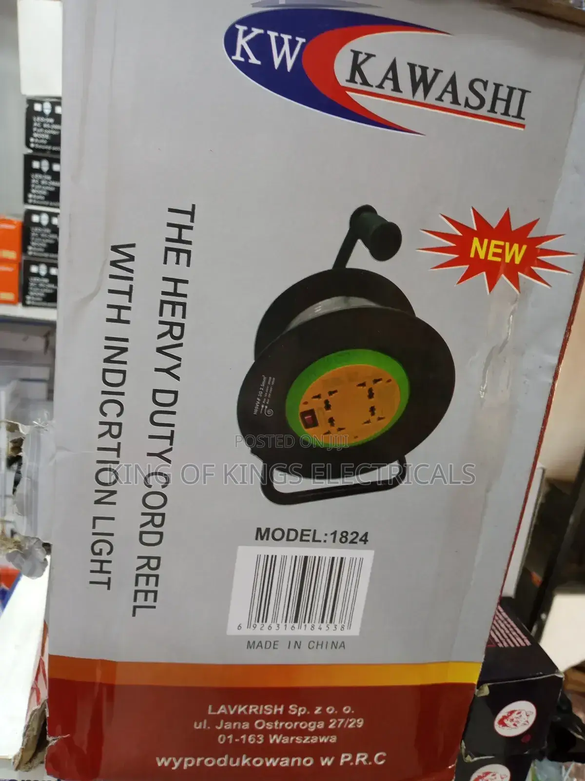 Heavy Duty Cord Reel Extension Board With Indication Light(25m)