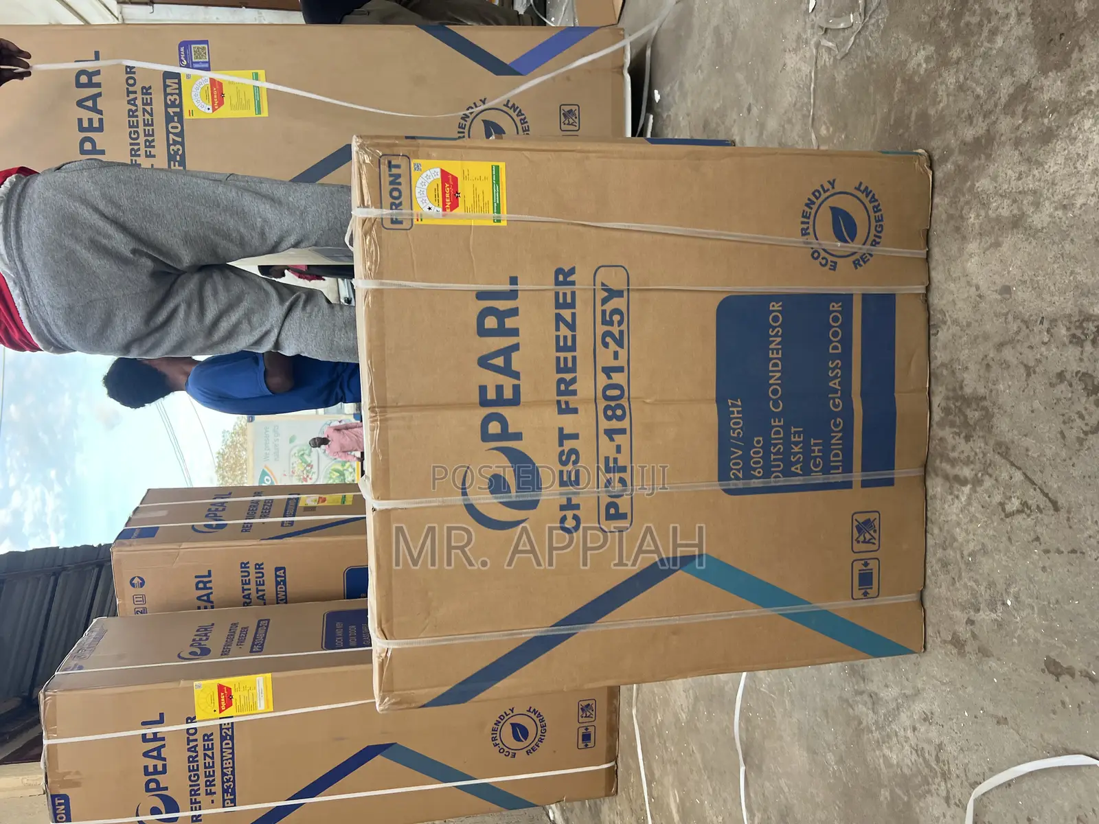 Brand New Pearl PCF-1801-25y Single Door Chest Freezer(150liters)