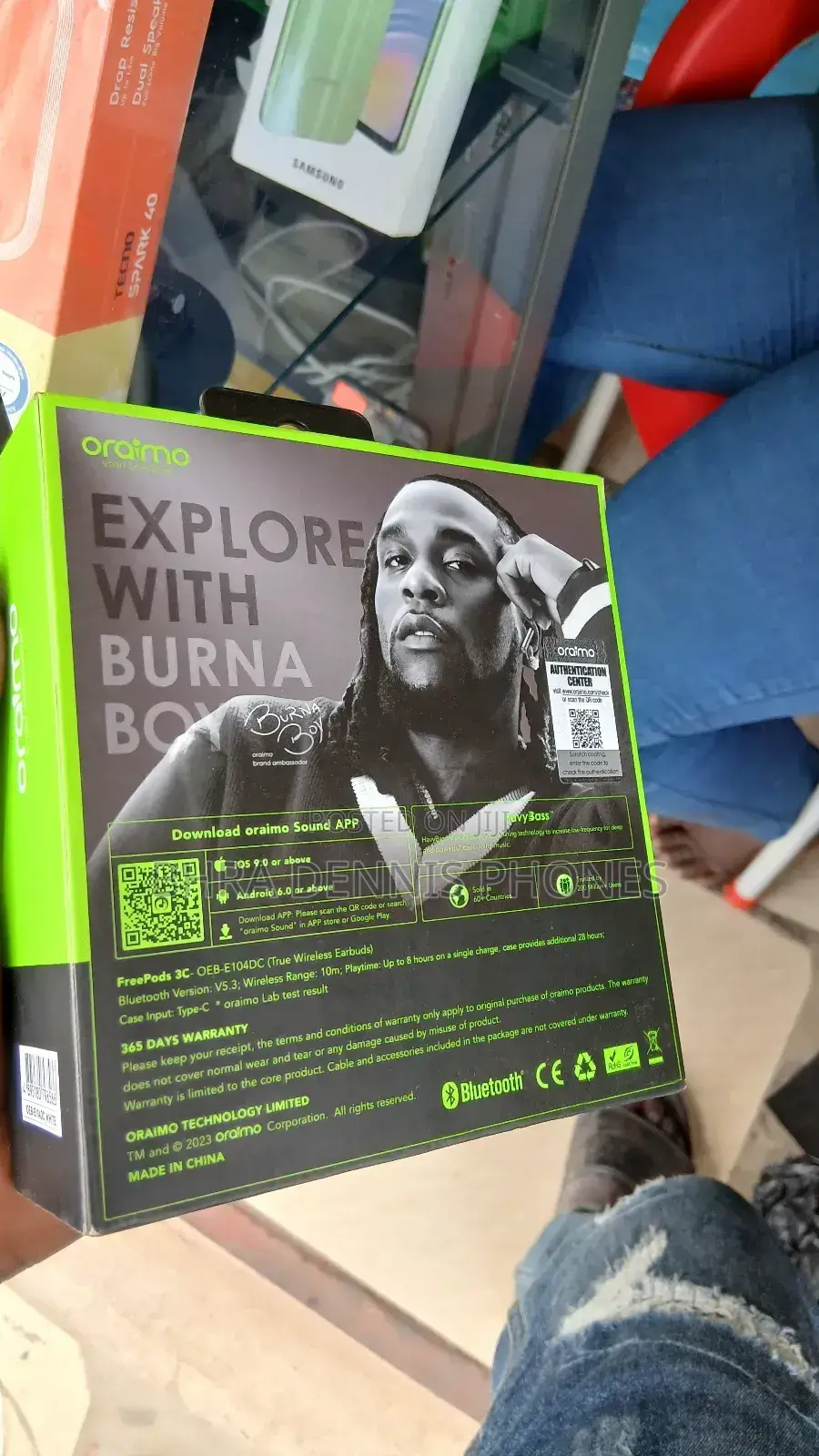 Oraimo Free Pods 3c