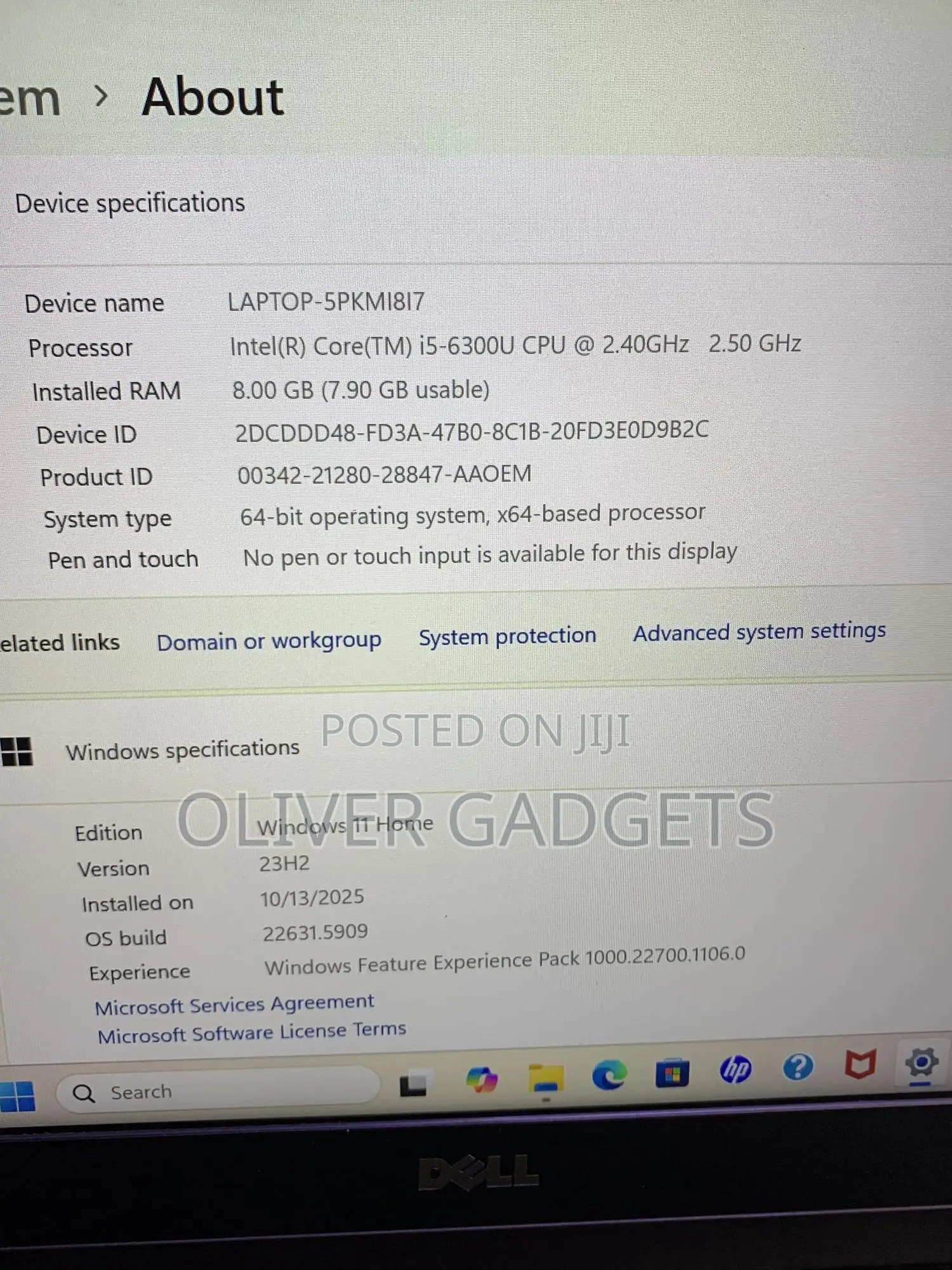 Laptop Dell Latitude 14 E5470 8GB Intel Core I5 SSD 256GB