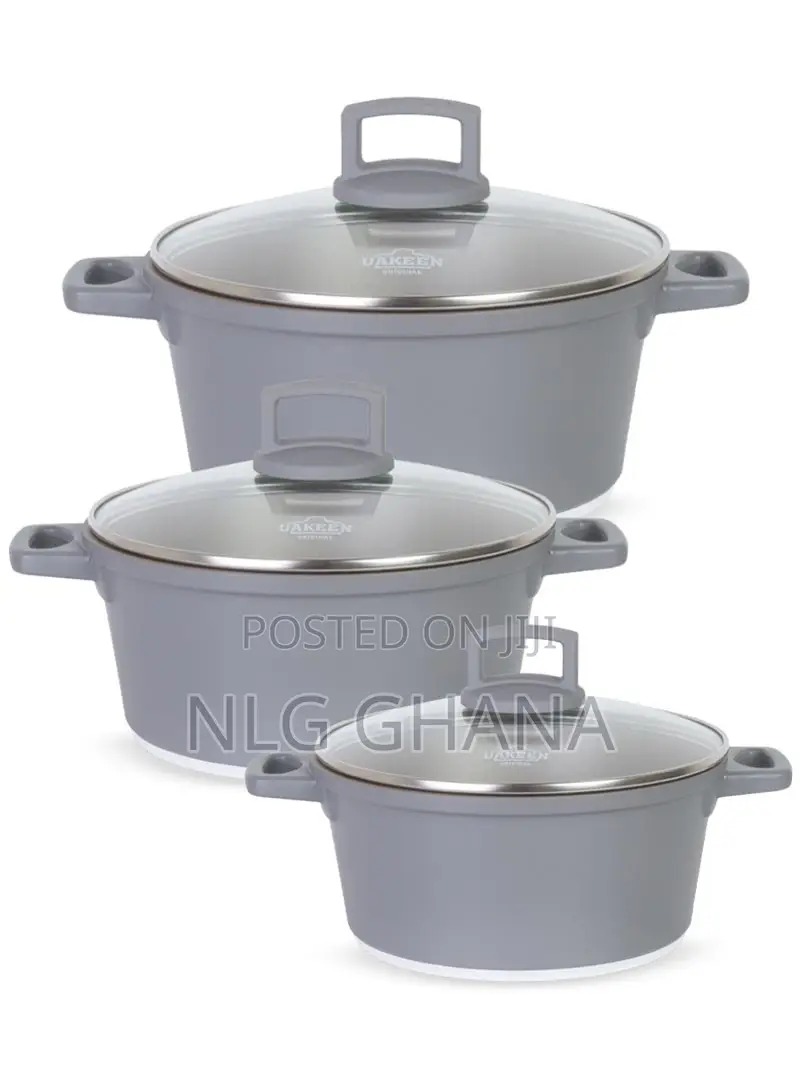 Granite Cookware Set - Nonstick Die-Cast Aluminum Casserole. Ghx7411