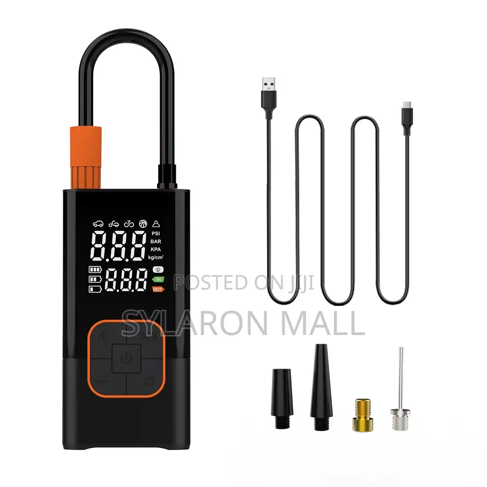 Multi-Function Smart Portable Electric Air Pump