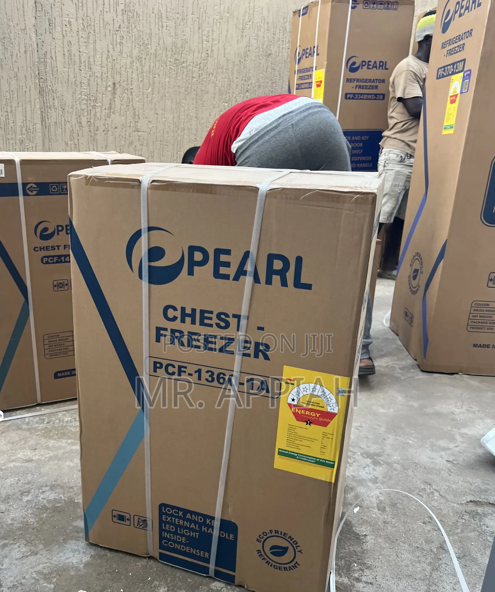Affordable Pearl PCF-1360-1a 98ltrs 1 Door Electric Freezer(Gray)