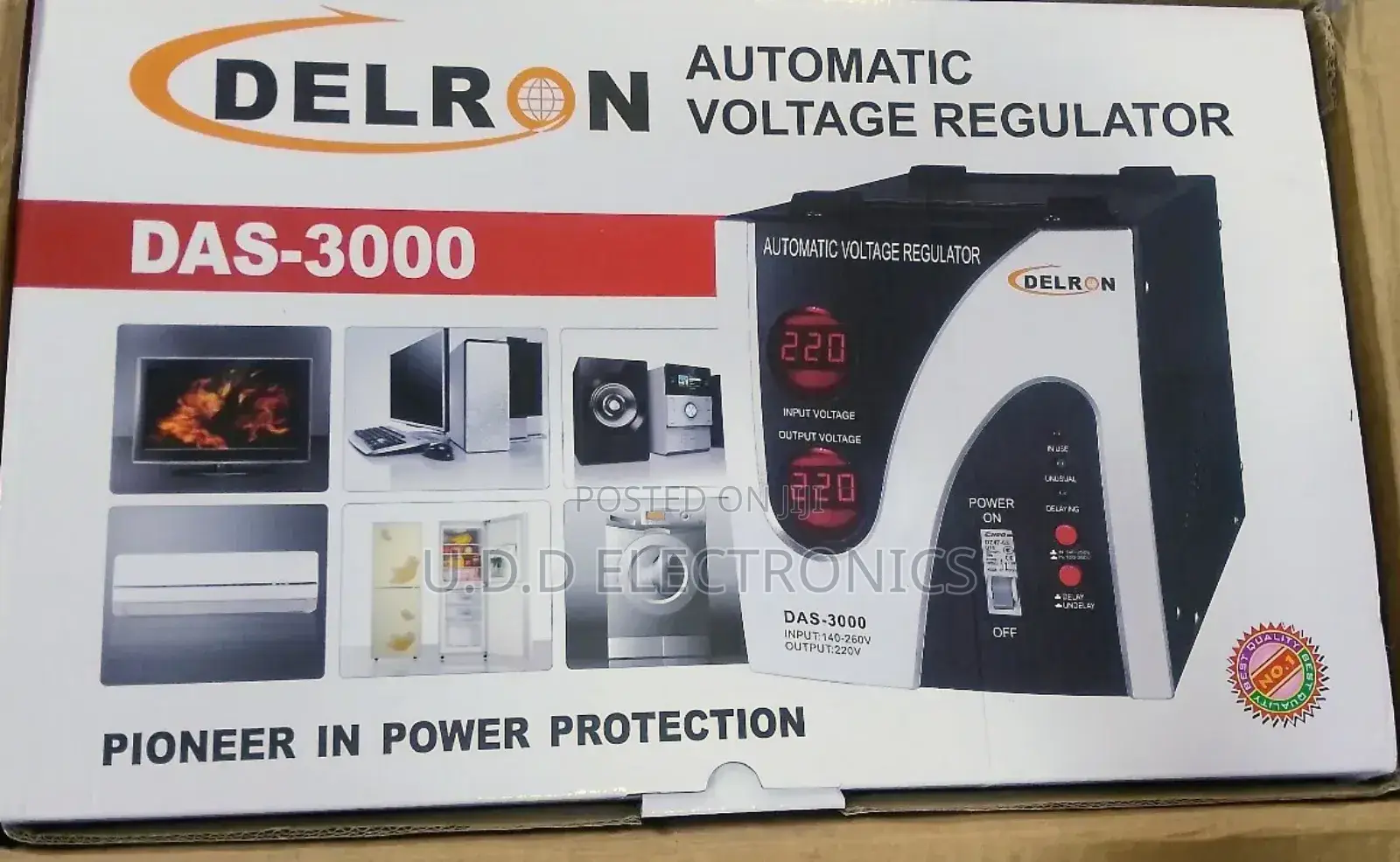 Stabilizer:-3000va