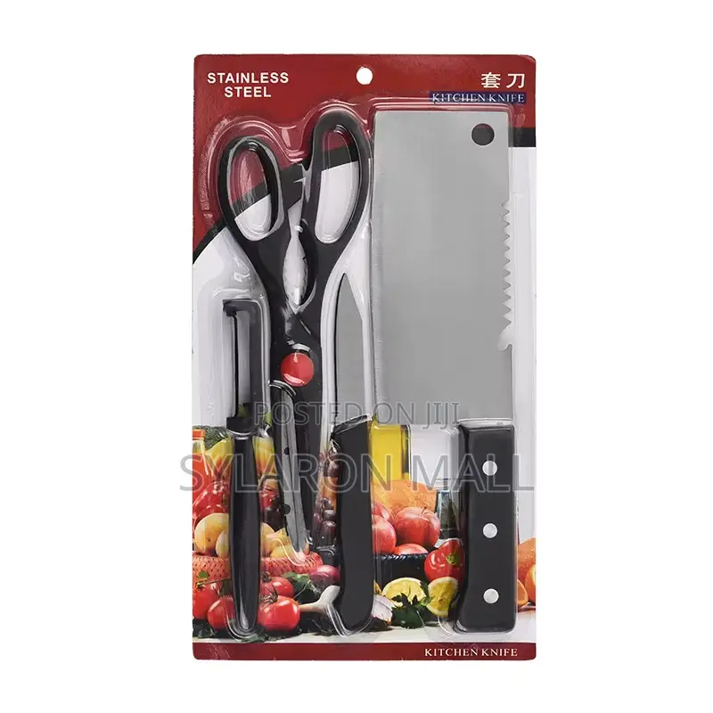 Product Name: 5-Piece Stainless Steel Kitchen Knife Set