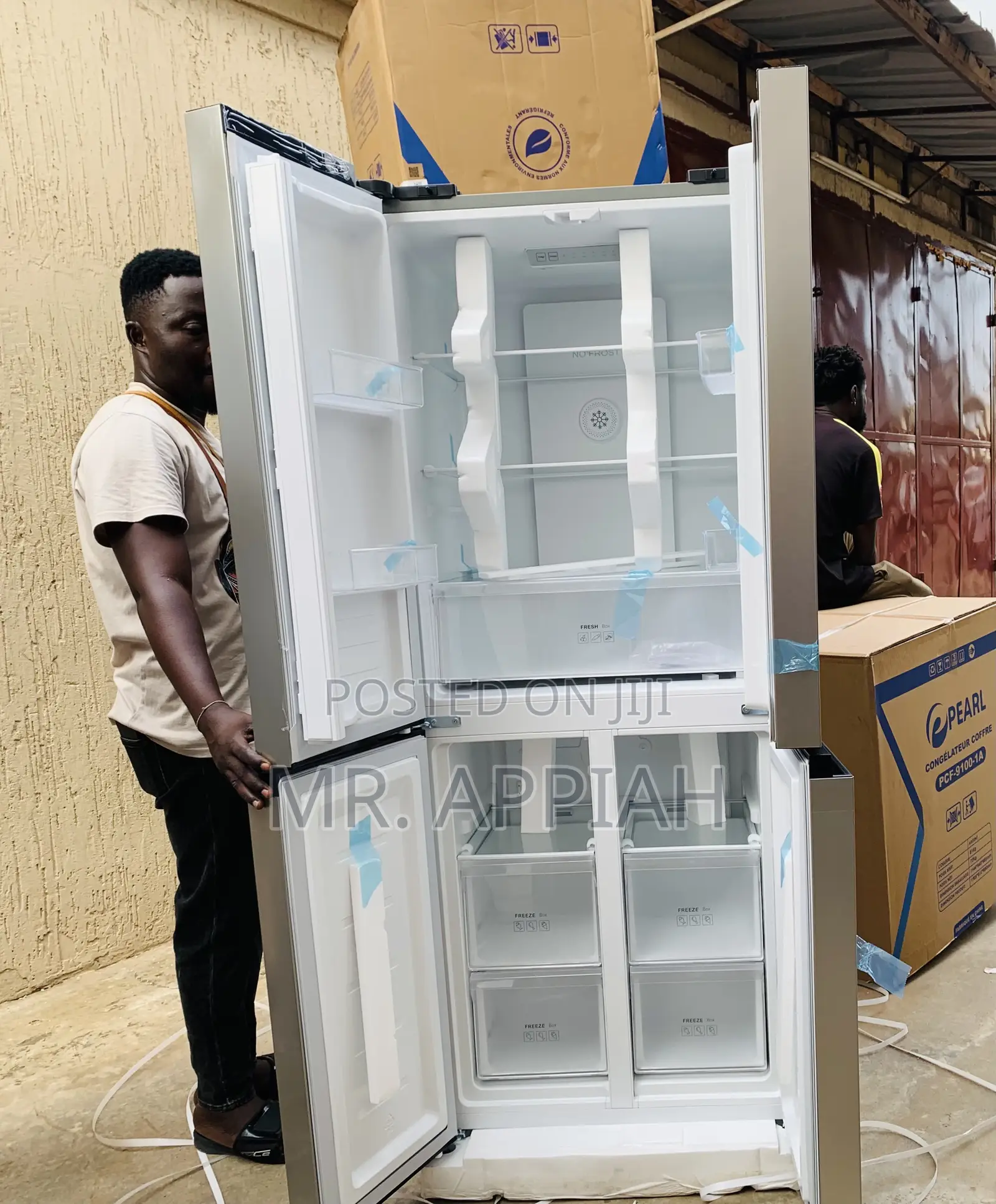 Pearl Pearl 4 Door Pf-4420ixmd-2b (352) Side Any Side Refrigerator.