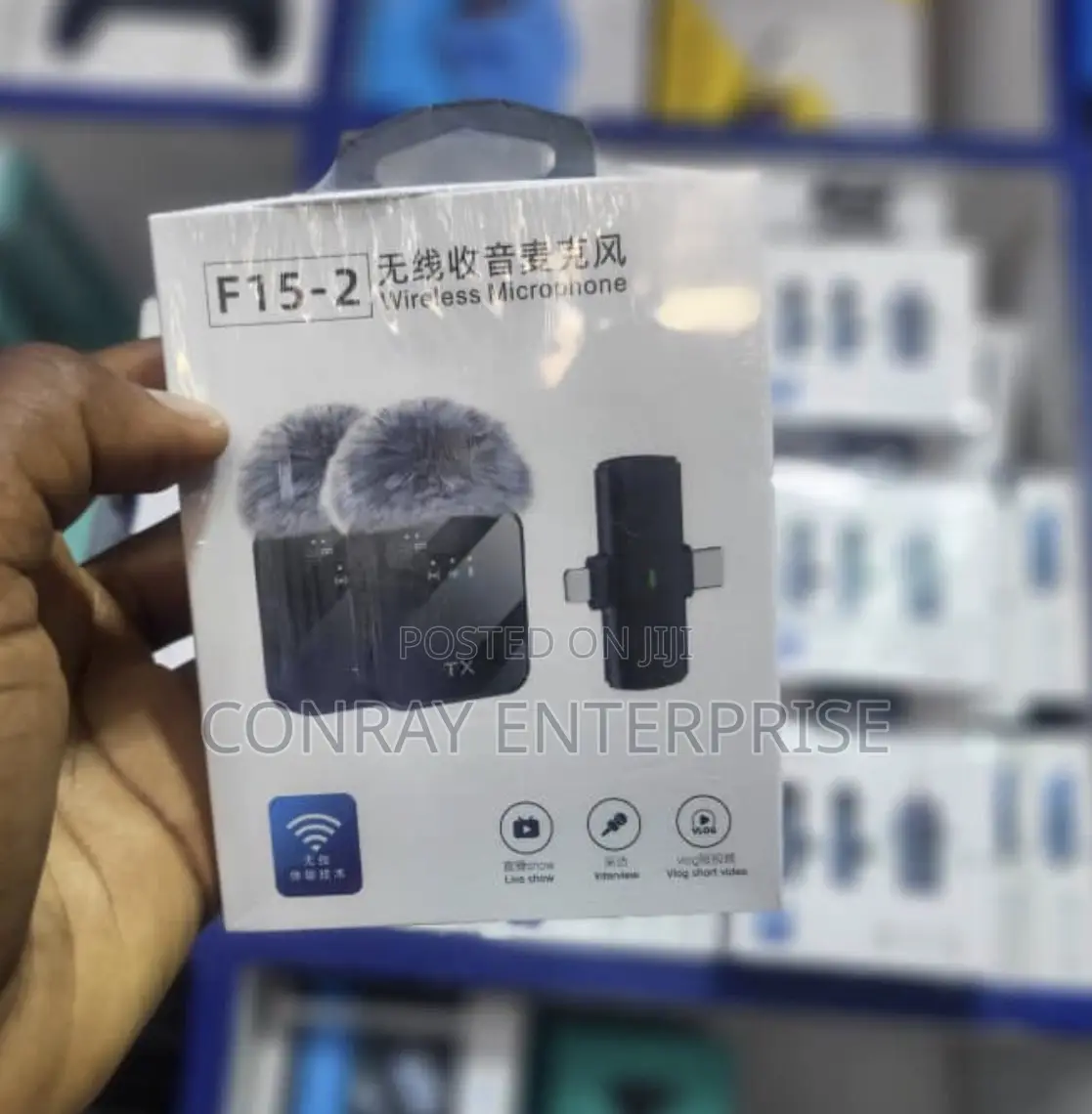 Portable Vlog Microphone.