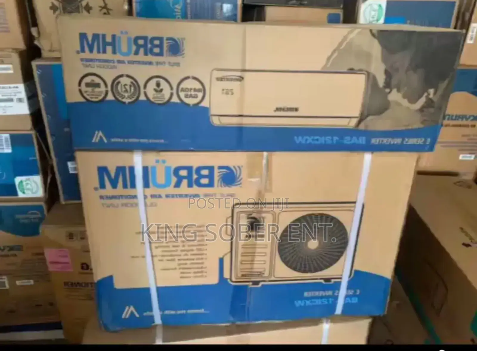 Bruhm Air Conditioner 1.5hp 3300gh