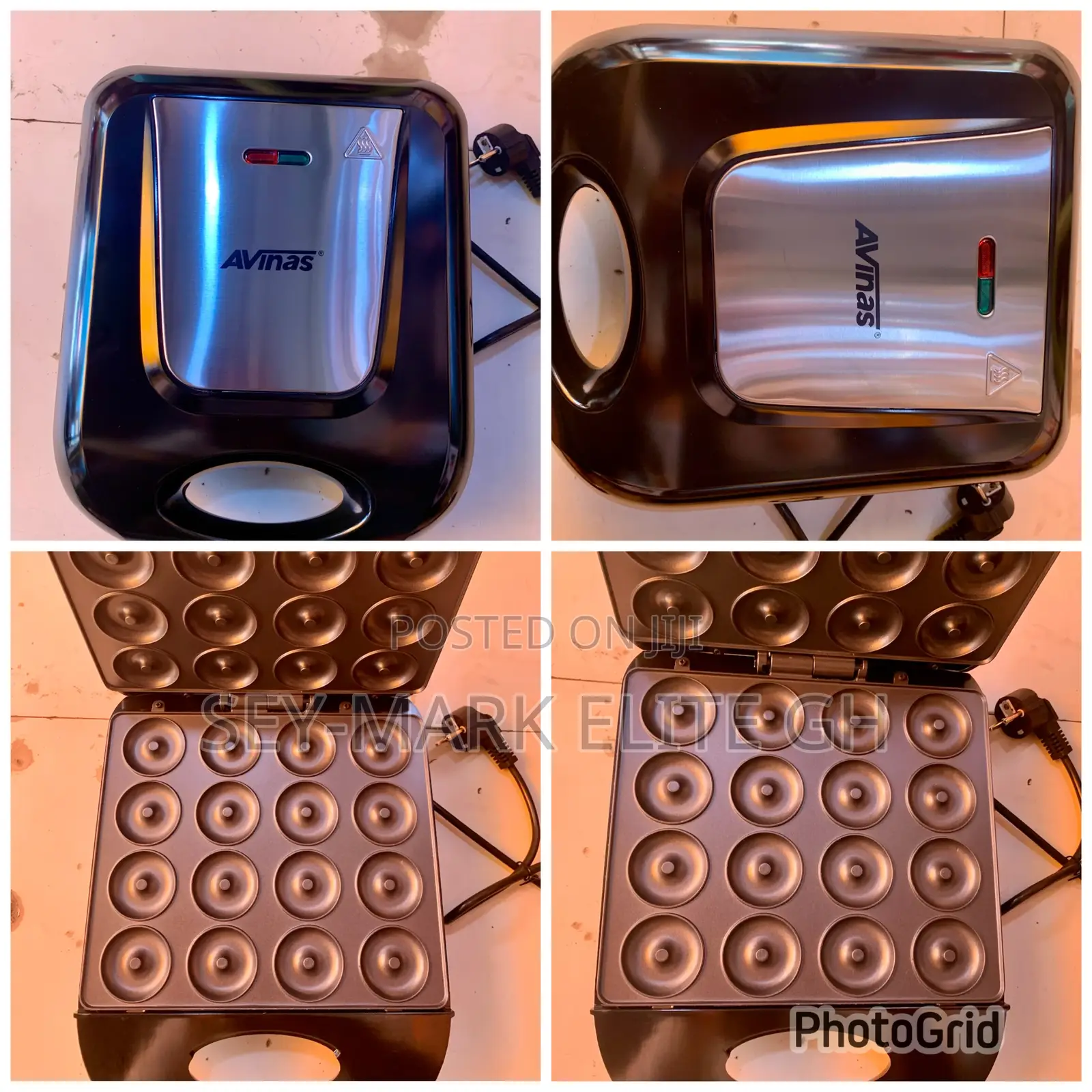 Avinas 16 Holes Doughnut Maker