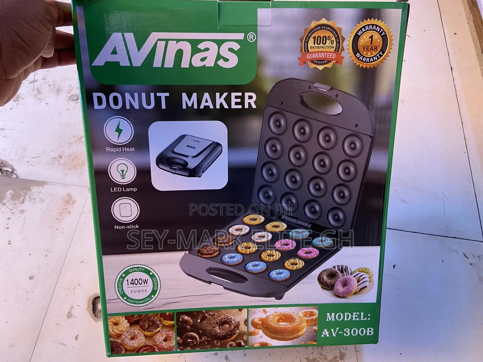 Avinas 16 Holes Doughnut Maker