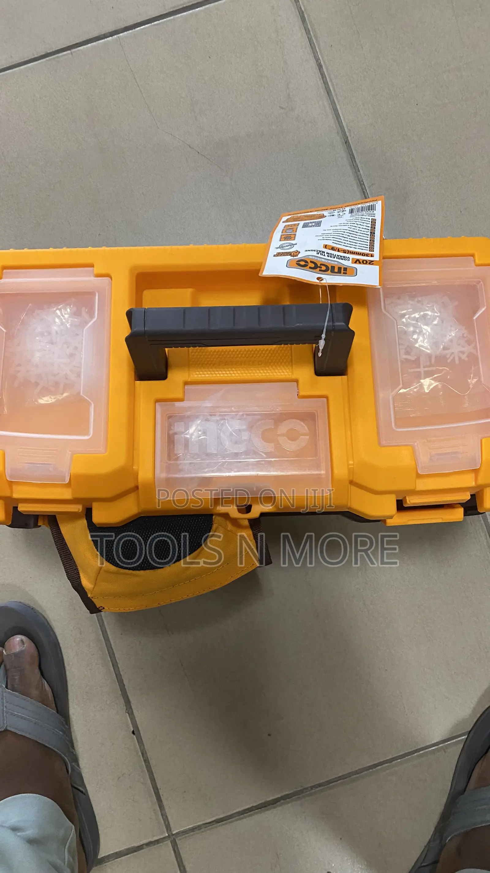 Ingco Cordless Tile Vibration Machine 20v