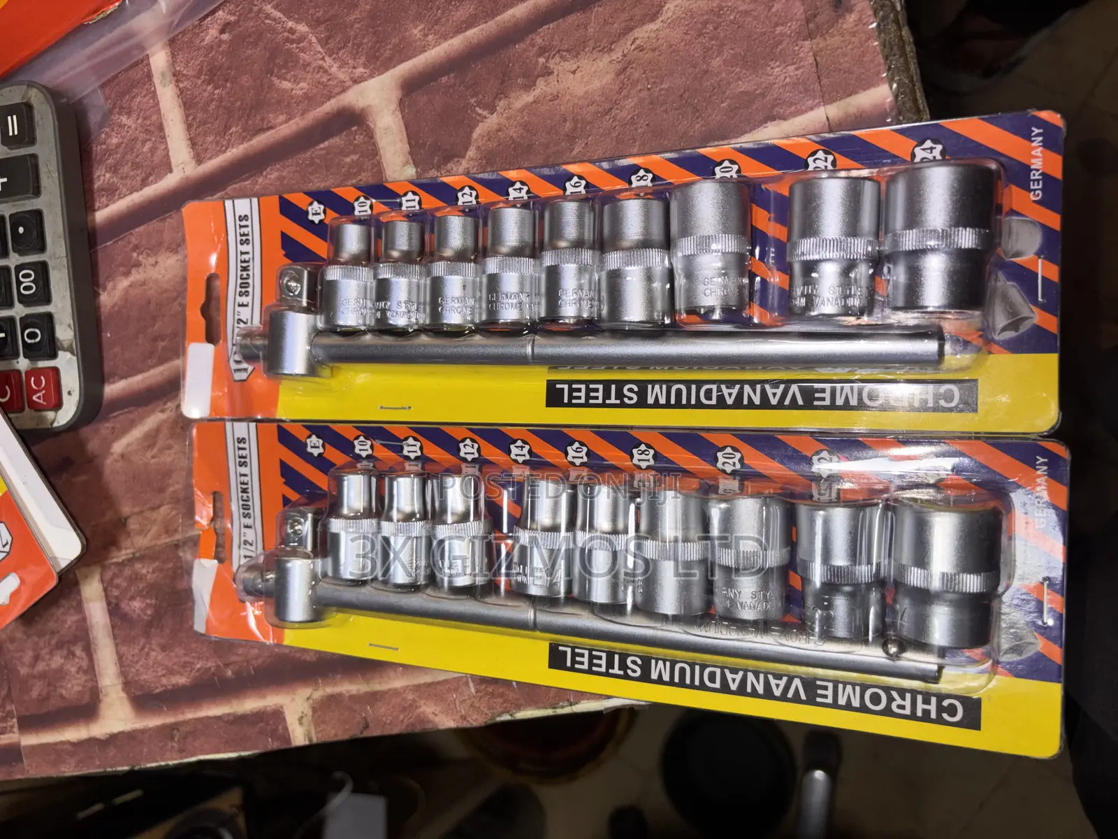 1/2” E-Socket Set.