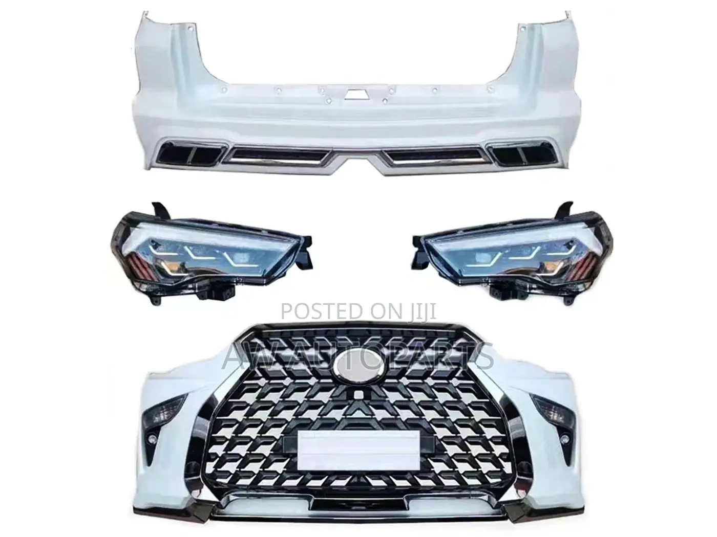 2010-2022 Toyota 4runner Body Kit Lexus Style Complete