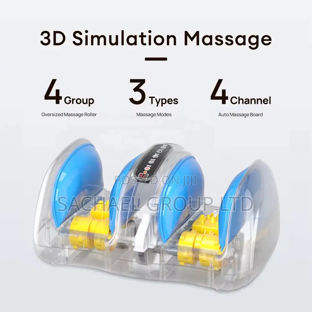 Black Electronic Foot Massager