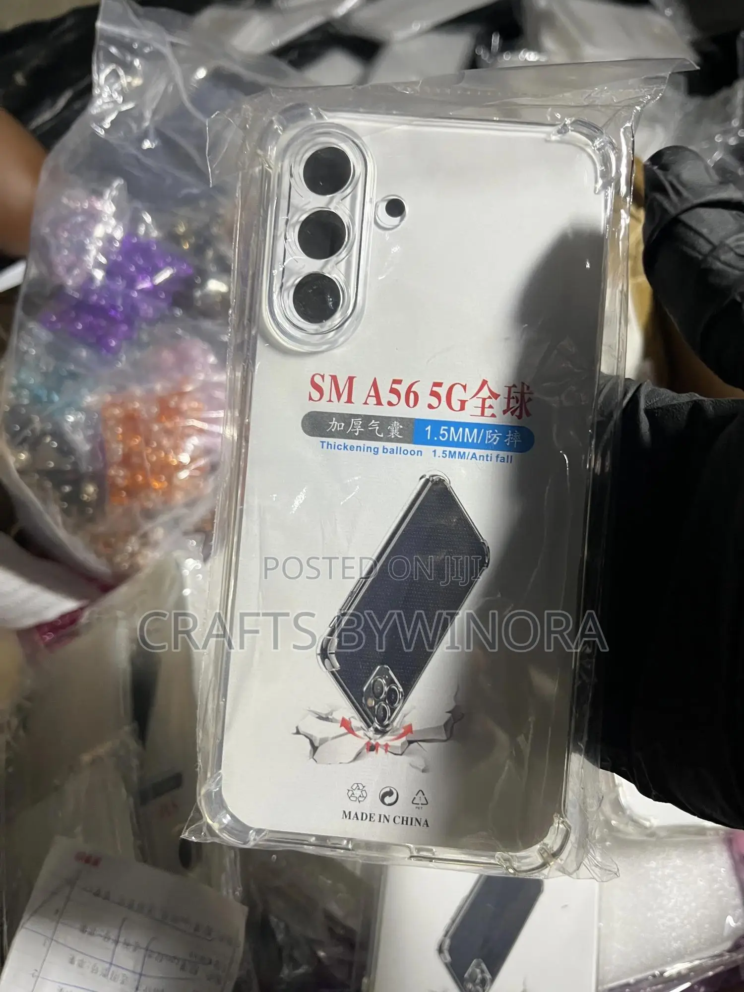Transparent Samsung Cover – A26, A36 A56
