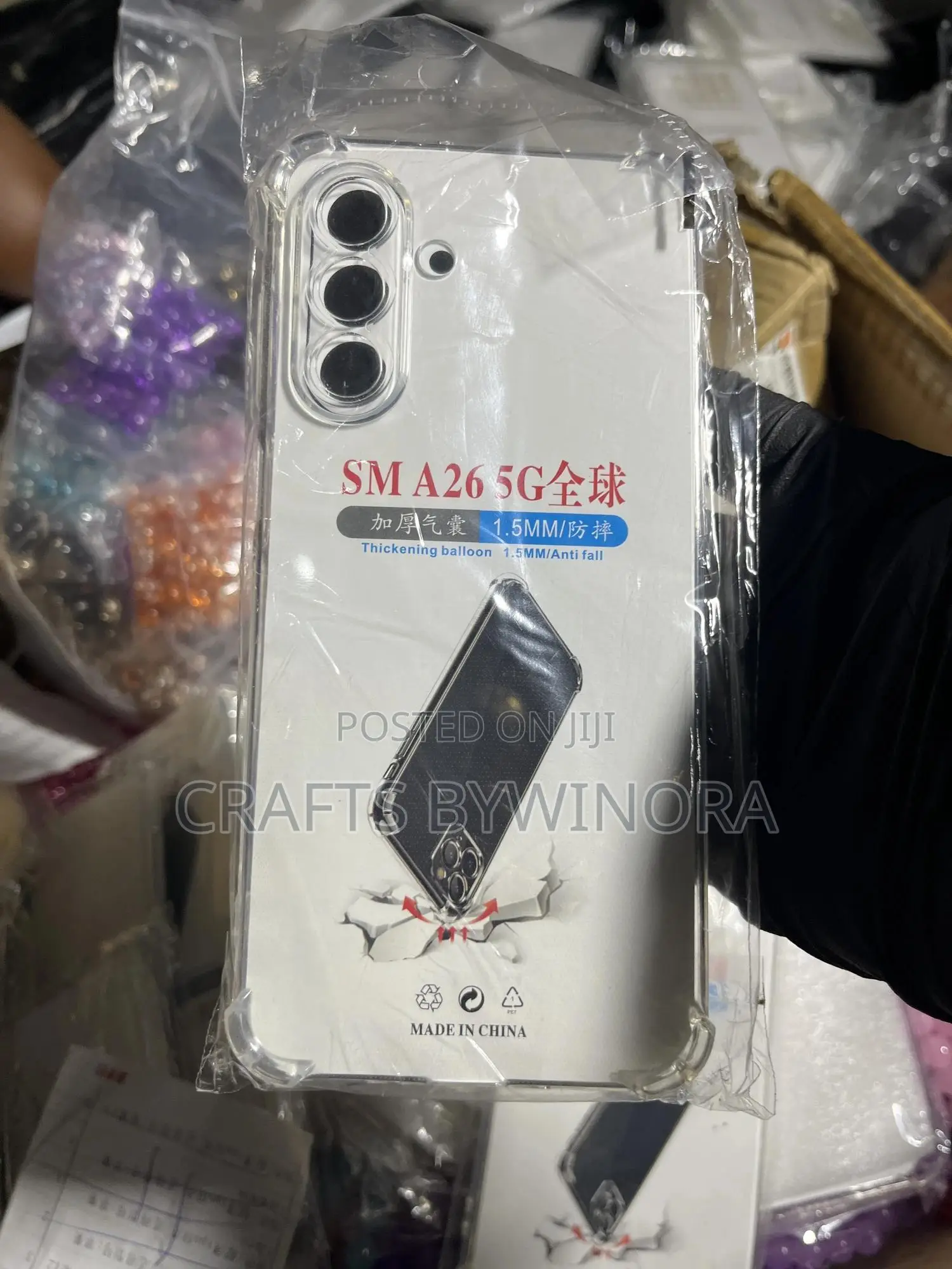Transparent Samsung Cover – A26, A36 A56