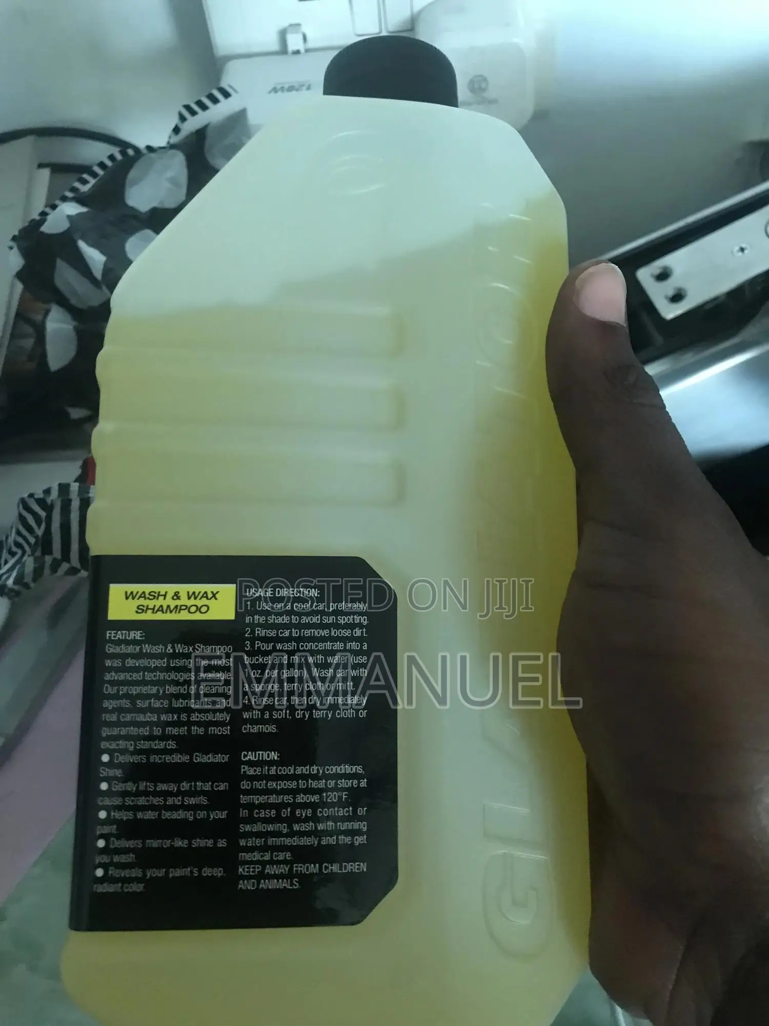 Wash Wax Shampoo