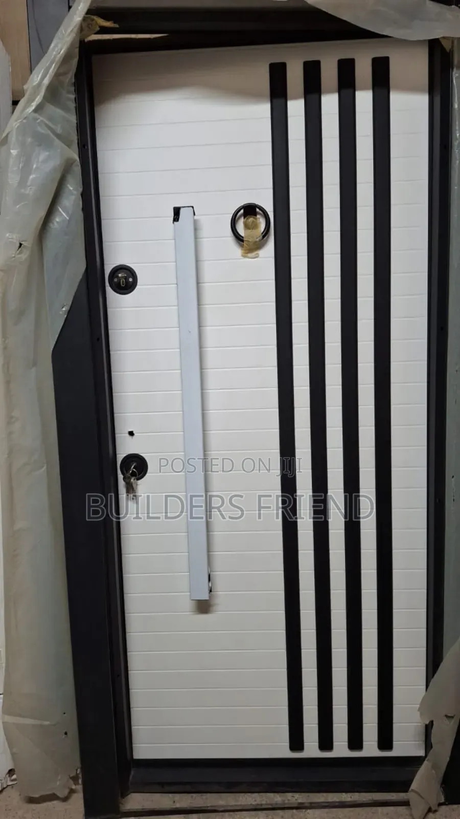 New Single Entrance Heavy Security Door With Double Lock