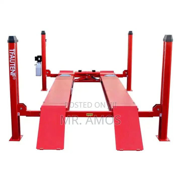 3.5 Ton Four Post Rack Vehicle Lift for Garages & Mechanics - PlFS35D