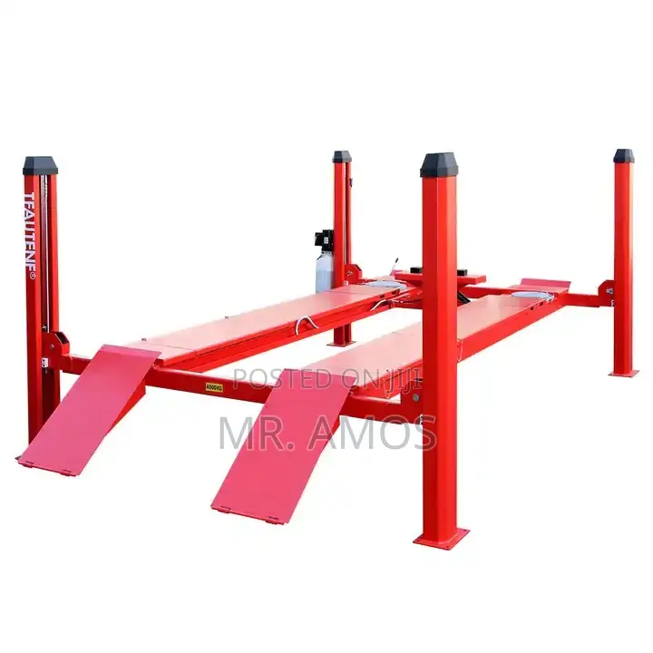 3.5 Ton Four Post Rack Vehicle Lift for Garages & Mechanics - PlFS35D