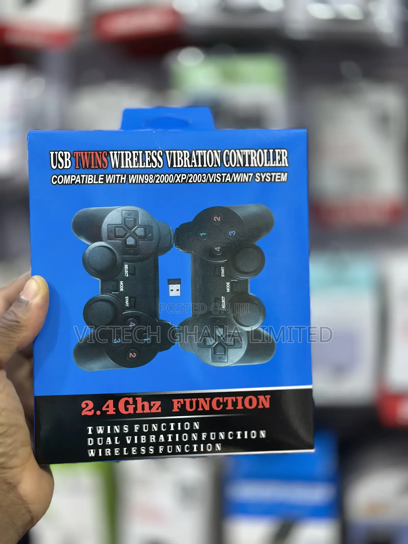 Usb Twin Wireless Gamepad