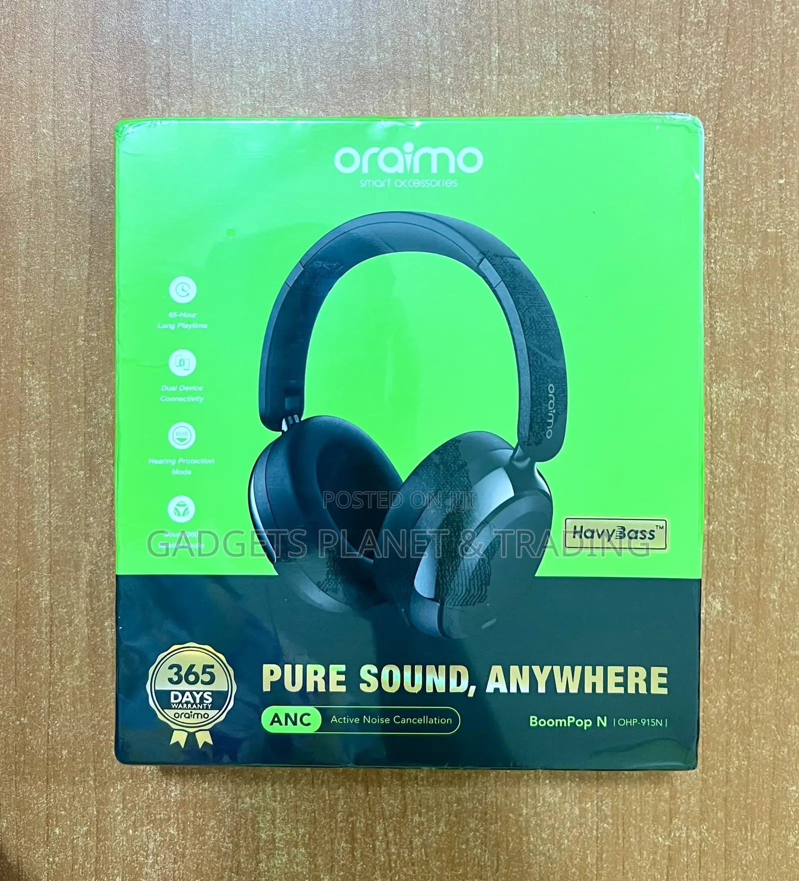 Oraimo Boompop N Wireless Headphones - Ohp-915n