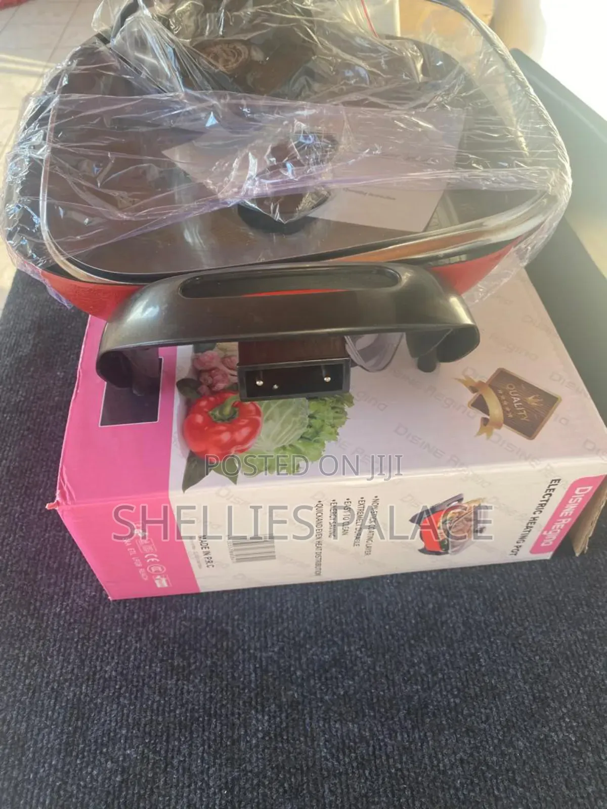 5l Multi Purpose Electric Hot Pot, Non Stick Healty Ware Pot
