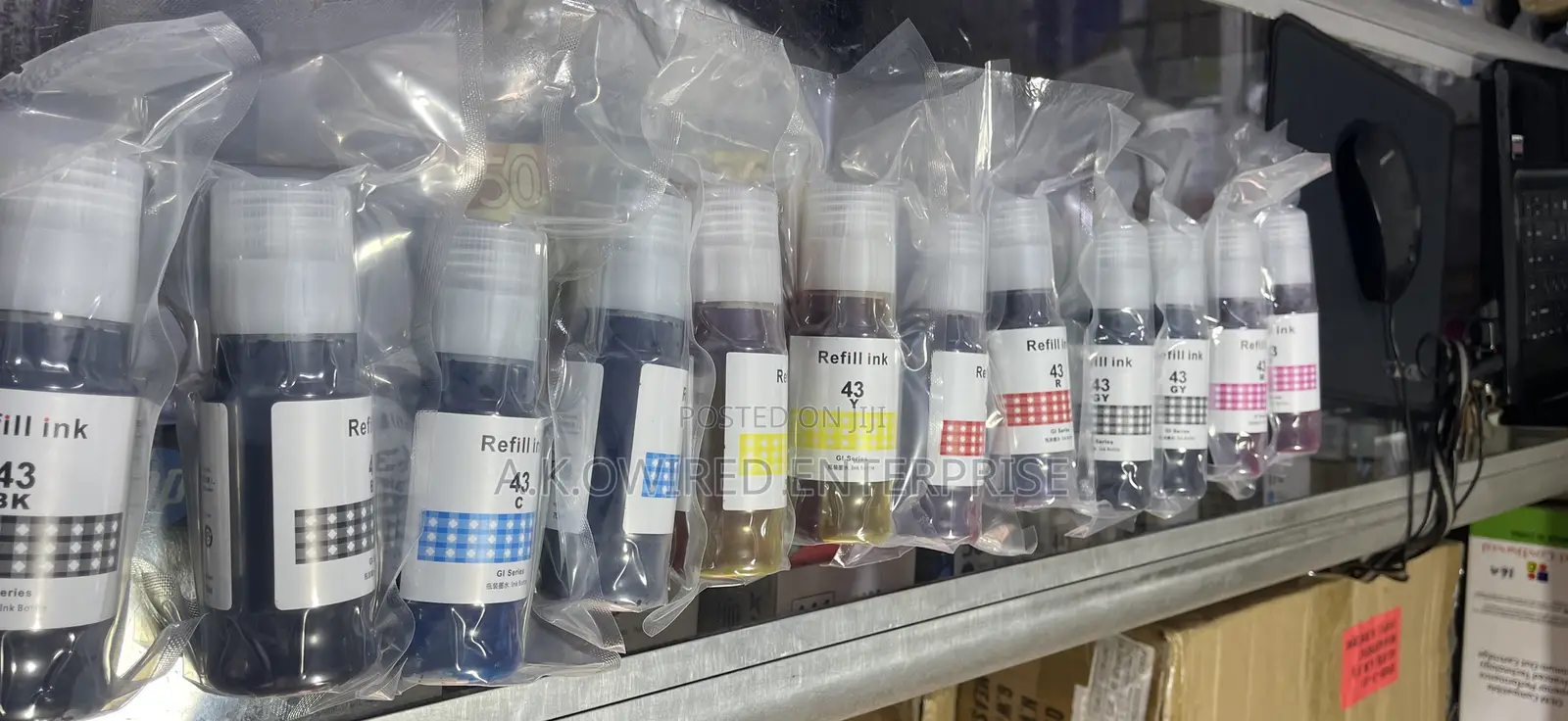 Gi-43 Ink Gi 43 Canon Pixma G540 G640 Gi-13 Gi-23 Gi-33 Gi-43 Gi-53