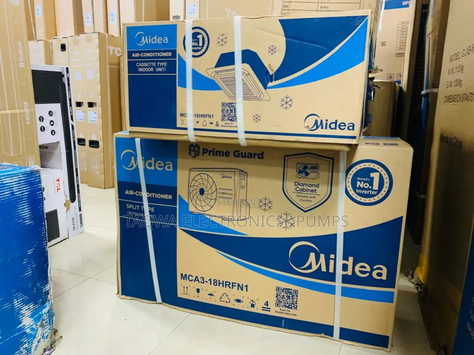 Adorable Midea 2.0hp Cassette Ac