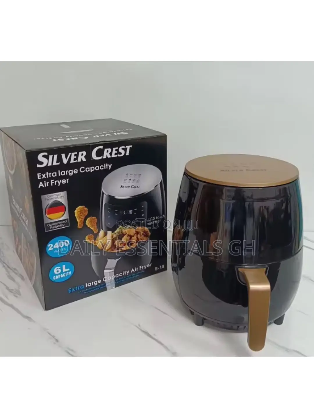 Silver Crest 6l 2400 Watts Air Fryer – Healthy Family Cooking